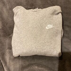 Gray Nike hoodie